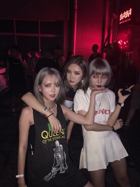 「M.Y.O.B（エム.ワイ.オー.ビー）のアイテム（アクセサリー）」を使った、casperさん（レディース・168cm）の夏コーディネート