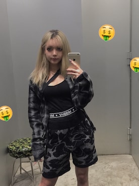 「MISBHV（ミスビヘイブ）のアイテム（パンツ）」を使った、casperさん（レディース・168cm）の秋コーディネート
