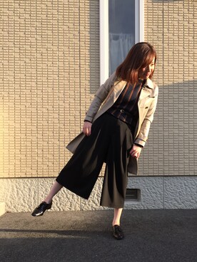 rinrinnonnonさん（レディース・159cm）の冬コーディネート