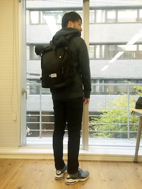 「A.P.C.（アーペーセー）のアイテム（トップス）」を使った、tomwa1004さん（メンズ・176cm）の冬コーディネート