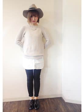 「 ＃NYNY」｜NYNY河原町三条さん（レディース・165cm）の秋コーディネート