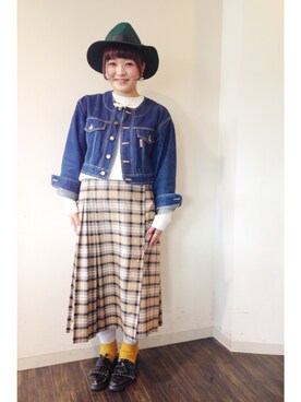 NYNY河原町三条さん（レディース・157cm）の秋コーディネート