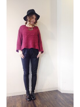 NYNY河原町三条さん（レディース・167cm）の冬コーディネート