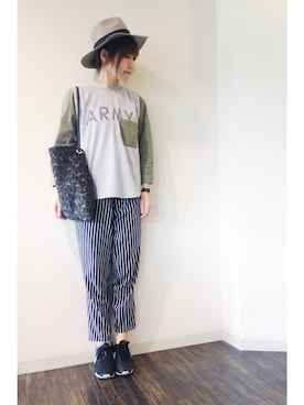 NYNY河原町三条さんのコーディネート