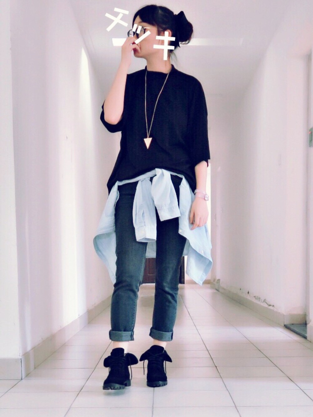 木小树さんの（OLD NAVY）を使ったコーディネートの1枚目の写真