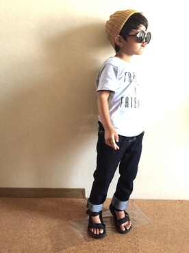 オオサンショウウオさん（キッズ・110cm）の夏コーディネート