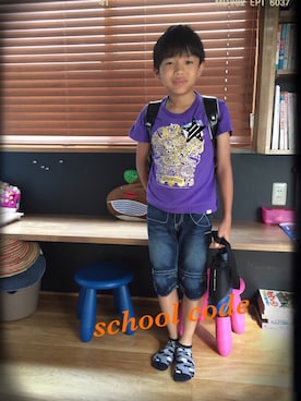 ANNさん（キッズ・130cm）の夏コーディネート