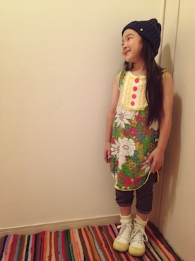 ANNさん（キッズ・110cm）の夏コーディネート