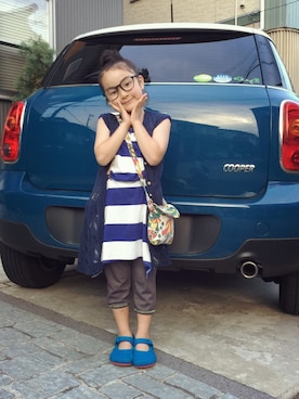 ANNさん（キッズ・110cm）の夏コーディネート