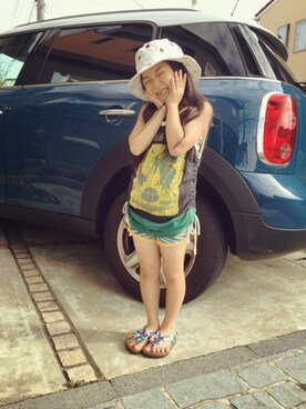 ANNさん（キッズ・110cm）の夏コーディネート