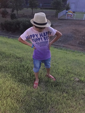 ANNさん(キッズ・137cm)の夏コーディネート