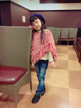 ANNさん（キッズ・120cm）の秋コーディネート