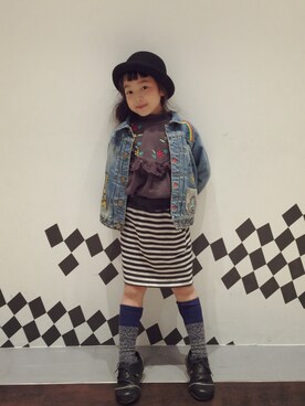 ANNさん（キッズ・120cm）の冬コーディネート