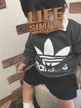 ちっひーさん（キッズ・70cm）の秋コーディネート