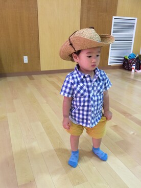「プレ幼稚園」｜wataru さん（キッズ・80cm）の秋コーディネート