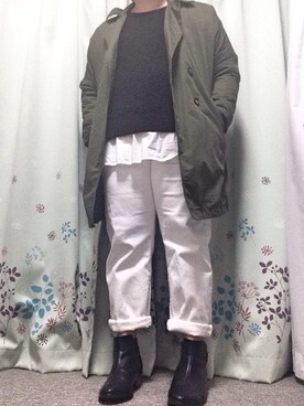 「chico_（チコ）のアイテム（ジャケット/アウター）」を使った、popotarosさん（レディース・156cm）の秋コーディネート
