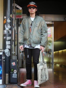 「convease」｜NOBORU IKEGAMIさん（メンズ・171cm）の春コーディネート