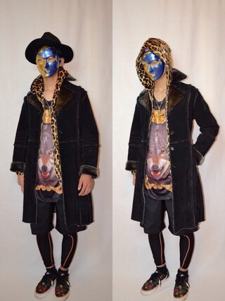 名作WACKOMARIA ワコマリア　ジップパーカー　レオパード柄 WACKO MARIA（ワコマリア）の「レオパード柄ジップアップ