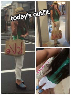 LOCO❤︎さん（レディース・159cm）の夏コーディネート