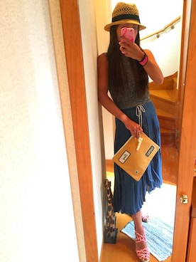 「Cher Shore（シェルショア）のアイテム」を使った、LOCO❤︎さん（レディース・159cm）の春コーディネート