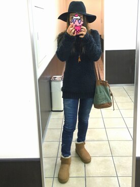 LOCO❤︎さん(レディース・159cm)の冬コーディネート