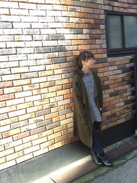 Shihoさん（レディース・157cm）の冬コーディネート