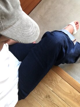 「コーデュロイキャップ」｜aya_nee_168さん（レディース・168cm）の秋コーディネート