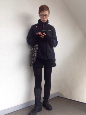 奥村展子さん（レディース・160cm）の冬コーディネート