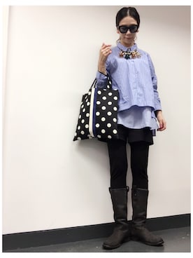 奥村展子さんのコーディネート