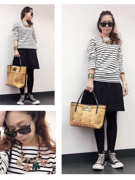 奥村展子さんのコーディネート