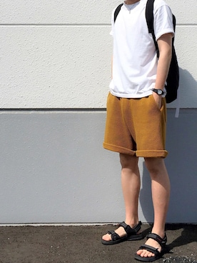 「INST DESIGN WORK（インストデザインワーク）のアイテム」を使った、だいちゃん☆さん（メンズ・175cm）の夏コーディネート