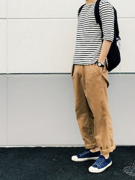 「INST DESIGN WORK（インストデザインワーク）のアイテム」を使った、だいちゃん☆さん（メンズ・175cm）の秋コーディネート