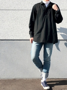 「INST DESIGN WORK（インストデザインワーク）のアイテム」を使った、だいちゃん☆さん（メンズ・175cm）の秋コーディネート