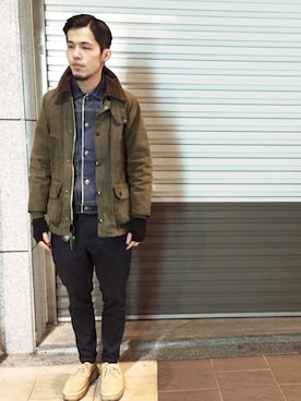 「jeffdecker」｜Harryさん（メンズ・171cm）の冬コーディネート