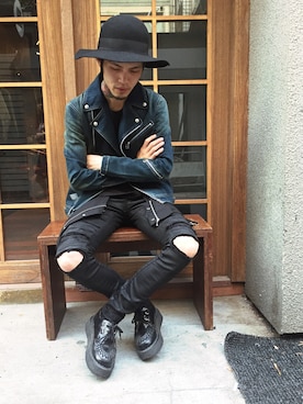 「hat」｜Harryさん（メンズ・171cm）の春コーディネート