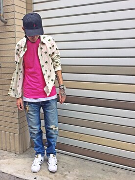 「Radiant（-）のアイテム」を使った、Harryさん（メンズ・171cm）の春コーディネート