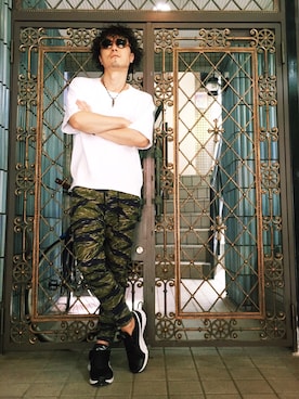 「Doシンプル部」｜「アイテム（福袋/福箱）」を使った、KEITA(ΦωΦ)さん（メンズ・181cm）の秋コーディネート