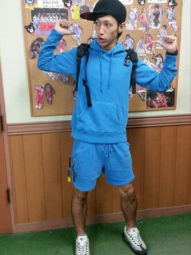「ドミンゴ」｜「アイテム（帽子）」を使った、まぼしゃんさん（メンズ・178cm）の秋コーディネート
