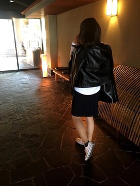 「CONVERSE（コンバース）のconverse（コンバース） ALL STAR OX（オールスターOX）（スニーカー）」を使った、AIさん（レディース・160cm）の春コーディネート