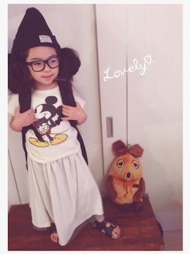 ★m☺︎m☺︎★mini★t☺︎y★さん（キッズ・80cm）の夏コーディネート