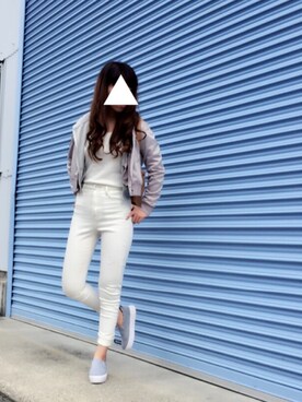 Maiさん（レディース・155cm）の春コーディネート