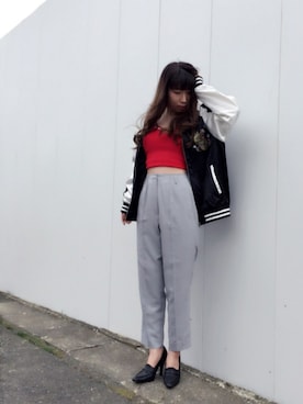 Maiさん（レディース・155cm）の春コーディネート