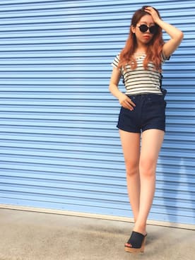 Maiさん（レディース・155cm）の夏コーディネート