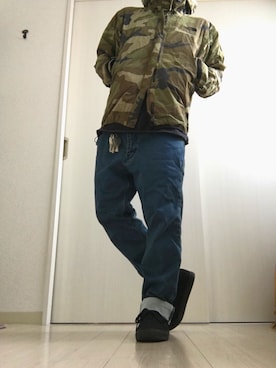 「#203（ニイマルサン）のアイテム（財布/小物）」を使った、chuuuuu.さん（メンズ・156cm）の秋コーディネート