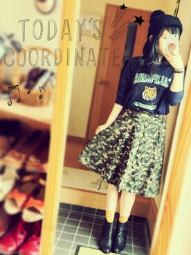 ゆ きさんのコーディネート