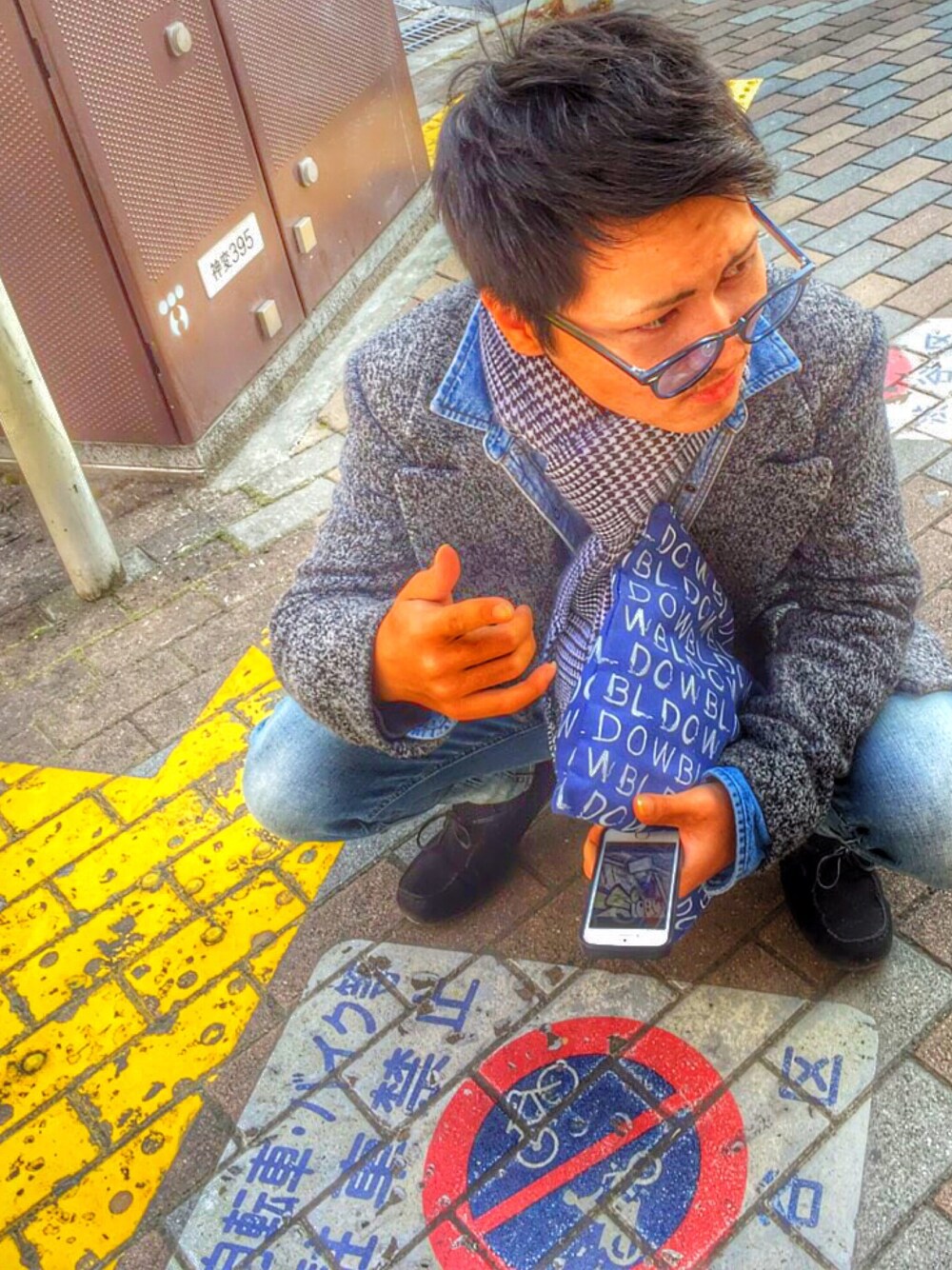 「渋谷109MEN'S、DOWBLtokyo」｜「DOWBLのアイテム（チェスターコート、グレー系）」を使った、m.a.s.a.吉さん（メンズ・173cm）の夏コーディネートの1枚目の写真