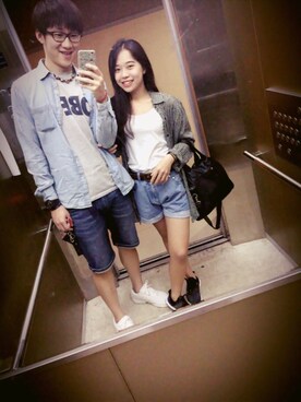 龔玥さんのコーディネート