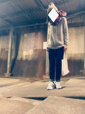 しま。さん（レディース・158cm）の冬コーディネート