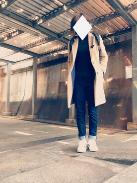 しま。さん（レディース・158cm）の冬コーディネート