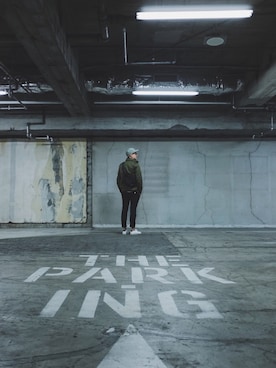 「COMMON PROJECTS（コモンプロジェクト）のアイテム（シューズ）」を使った、Kayさん（メンズ・185cm）の秋コーディネート